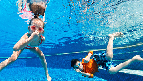 Chapuzón de verano - Consejos para una imagen de natación segura y saludable